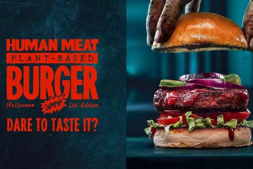 The company has done a lot of research to achieve this taste and texture! After sufficient research, they immediately started production... In fact, this burger that tastes like human meat is a strange way to show that it is possible to create any type of food using plants.